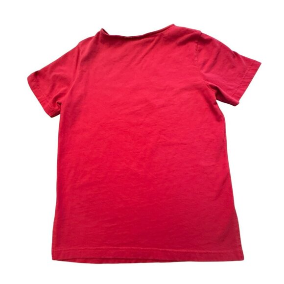 Bob Mackie Red Sailor T-Shirt Size XS Wearable Art Cotton Cruise Nautical Top - Picture 4 of 4